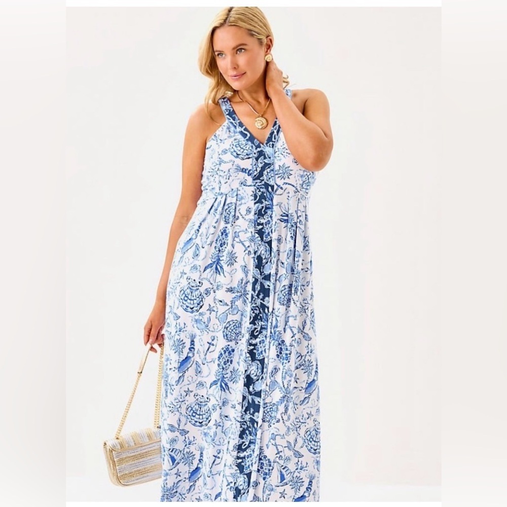 Lilly Pulitzer Carmilla Maxi dress NWT size 10. Please see notes